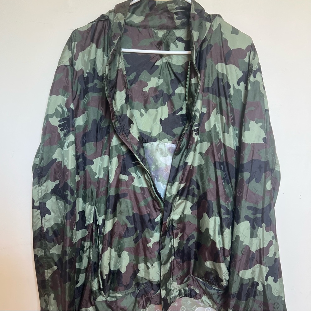 Louis Vuitton Camouflage Windbreaker